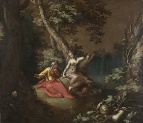 Landscape with Vertumnus and Pomona