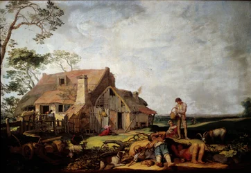 Landscape with Peasants Resting