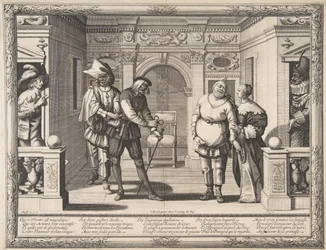 Actors at the Hotel de Bourgogne