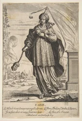 Asia, mid to late 17th century
