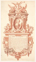 Epitaph and Portrait of Jacques Callot
