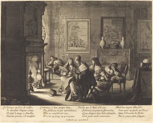 The Foolish Virgins Sleeping