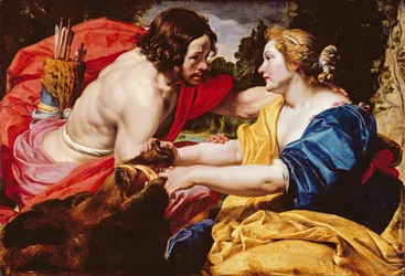 Return from the Hunt or, Meleager and Atalanta