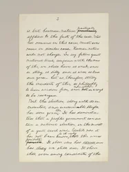 Autograph Manuscript of Lincoln
