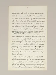 Autograph manuscript of Lincoln