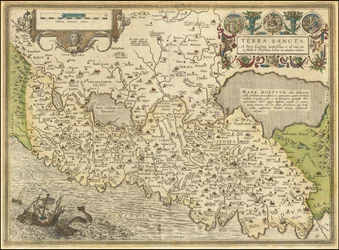 1584 Map - Terra Sancta