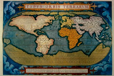 The Planisphere, Cartography of Antwerp, 1571