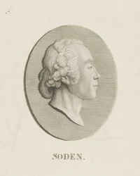 Portrait of Friedrich Julius Heinrich Graf von Soden auf Sassanfahrt, 1800