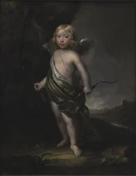 Portrait of a Noble Boy in Cupid