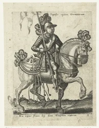 German Rider in Armor