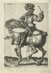 German Drummer on Horseback