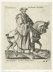 French Counselor on Horseback