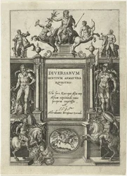 Title Page for Omnium Pene Europae, Asiae, Aphricae, Americae Gentium Habitus