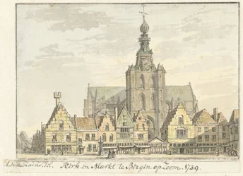 Church and Market in Bergen op Zoom