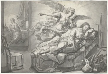 The Angel Appears to Joseph in a Dream