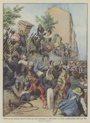 100,000 People Attend the Arrival in Milan of Cyclists Participating in the Giro d