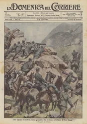 Daring cavalry patrols press the Austrians retreating from the Altipiano dei Sette Comuni