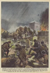 Battle in a Cemetery at the Gates of Bermeo