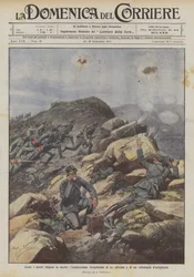 How Our Men Defy Death, the Daring Reconnaissance of an Officer and an Artillery Volunteer