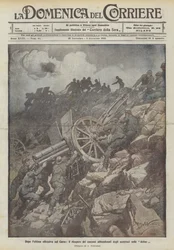 After the Last Offensive on the Carso, the Recovery of Cannons Abandoned by the Austrians in the Sinkholes