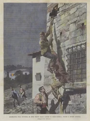 Dramatic Night Escape of Nine Convicts from the Serracapriola Prison, Near San Severo (Foggia)