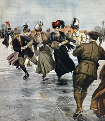 En Vogue Pastimes, Ice Skating