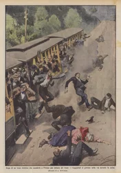 Runaway Electric Tram Descending in Florence Due to Brake Failure, Passengers Jump