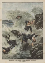 The crimes of the sea, a wave sweeps away and swallows four schoolgirls in Brest