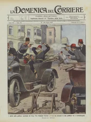 Political crimes, assassination of Grand Vizier Mahmud Shevket and one of his aides