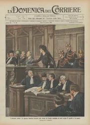 Famous Trials, Mrs. Steinheil Before the Paris Assizes, Accused of Murder