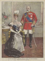 Prince Albert Edward and Princess Alexandra of Wales, New Sovereigns of England