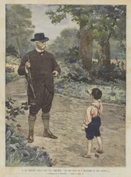 King Umberto in His Private Life, 