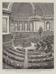 The French Senate Assembled in High Court of Justice for the Conspiracy Trial Against the Republic