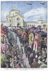 The Solemn and Emotional Farewell of Milan to the Victims of the Verona Aviation Disaster