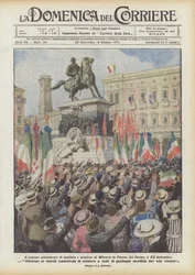 The Solemn Oath of Thousands of Milanese in Piazza del Duomo, September 20