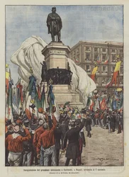Inauguration of the Grand Monument to Garibaldi in Naples, Held on the 7th of the Current Month