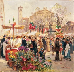 Flower Show in Piazza Sant