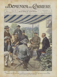 The Interview Between Boer Leaders and English Representatives to Discuss Peace After Three Years of War