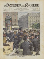 The Struggle For and Against Religious Congregations in France, The Arrest of the Poet Coppee and Other Deputies in Paris