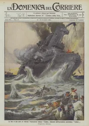 The End of a Valiant Ship, German Cruiser Emden Destroyed by Australian Cruiser Sydney