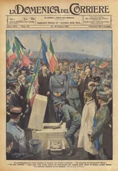 The glorification of Italian valor in France