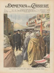 The Arrival in Algeciras of the Special Train Carrying European Delegates to the Conference on Morocco