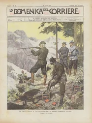 The Royal Hunts in Valsavaranche, The First Chamois Killed