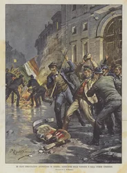 The Serious Anti-Hungarian Demonstrations in Croatia, Destruction of Hungarian Flags and Emblems