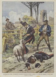 The Victims of Duty, Killing of Carabinieri in the Province of Rome by a Son