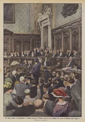The Famous Cases, the Dramatic and Theatrical Trial in Paris Against Mrs. Caillaux Who Killed