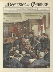 The famous cases, the start of the trial of the Russians at the Court of Assizes in Venice for murder