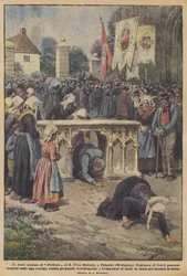 The Curious Festivals, the Pardon of St. Yves Heloury, in Treguier (Brittany)