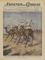 The Indigenous Troops of the Eritrean Colony in Tripolitania, Reconnaissance Towards the Trenches