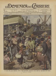 The Events of the Italo-Turkish War, Arrival in Naples of Italians, Especially Workers
